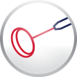Dental Mirror parodontax Icon Dental Mirror parodontax Icon
