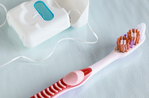 Dental Floss Toothbrush Dental Floss Toothbrush