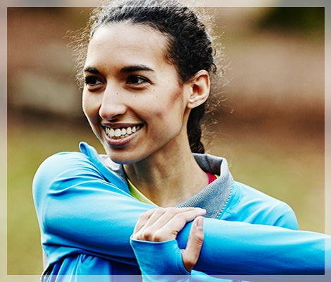 Woman Arm Stretch Woman Arm Stretch